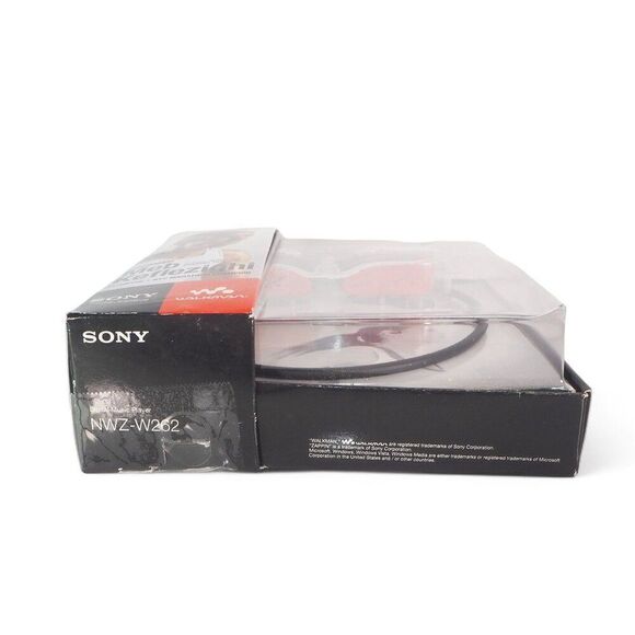 Sony Walkman NZW-W262 2GB Water Resistant MP3 Player Headphone Orange-Black - Picture 4 of 9